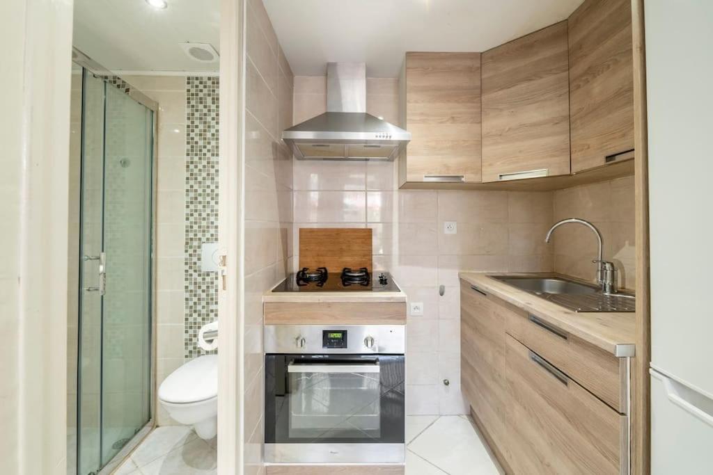 Studio Ideal Pour Deux Voyageurs Sur Marseille Marselha Exterior foto
